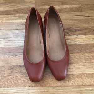 Madewell “Vintage Redwood” Pumps Sz 7.5 NIB